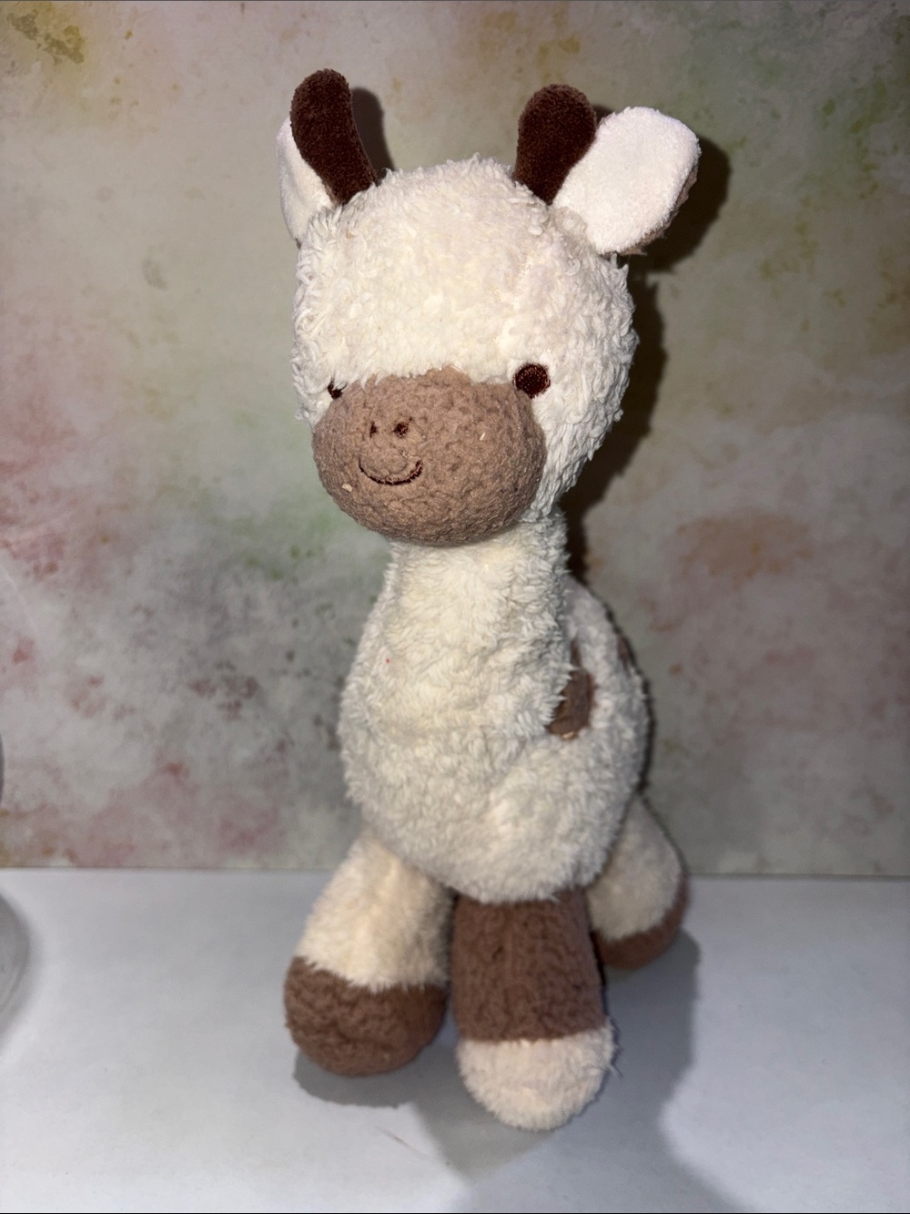Cocalo baby Giraffe plush 14” Rare neutral, calming colors, stuffed animal